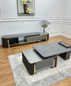 Bàn trà Decor nhập khẩu BN27 mặt đá