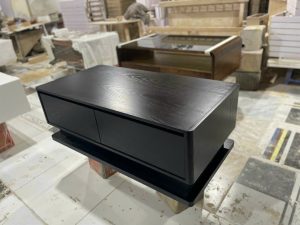 Bàn trà chữ nhật mặt đá Ceramic BT32