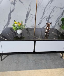 Bàn trà chữ nhật mặt đá Ceramic BT22