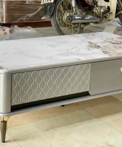 Bàn trà chữ nhật mặt đá Ceramic BT24