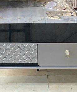 Bàn trà chữ nhật mặt kính BT24