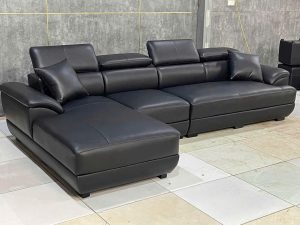 Sofa góc chữ L bọc da cao cấp SF38